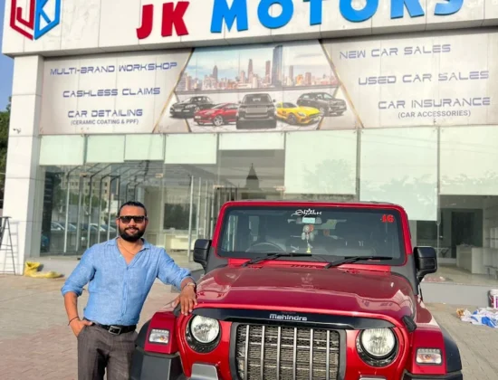 Premium car repair workshop – JK Motors Gota Ahmedabad
